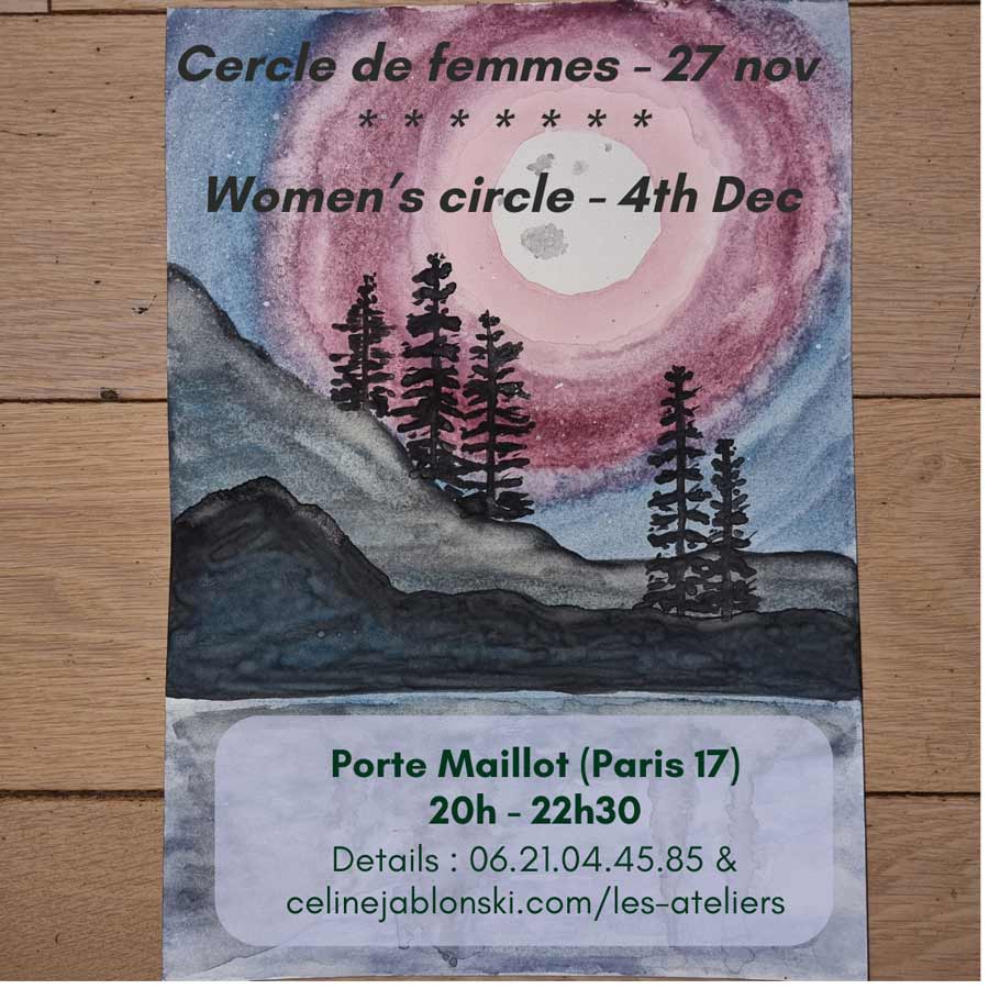 cercle de femmes paris octobre